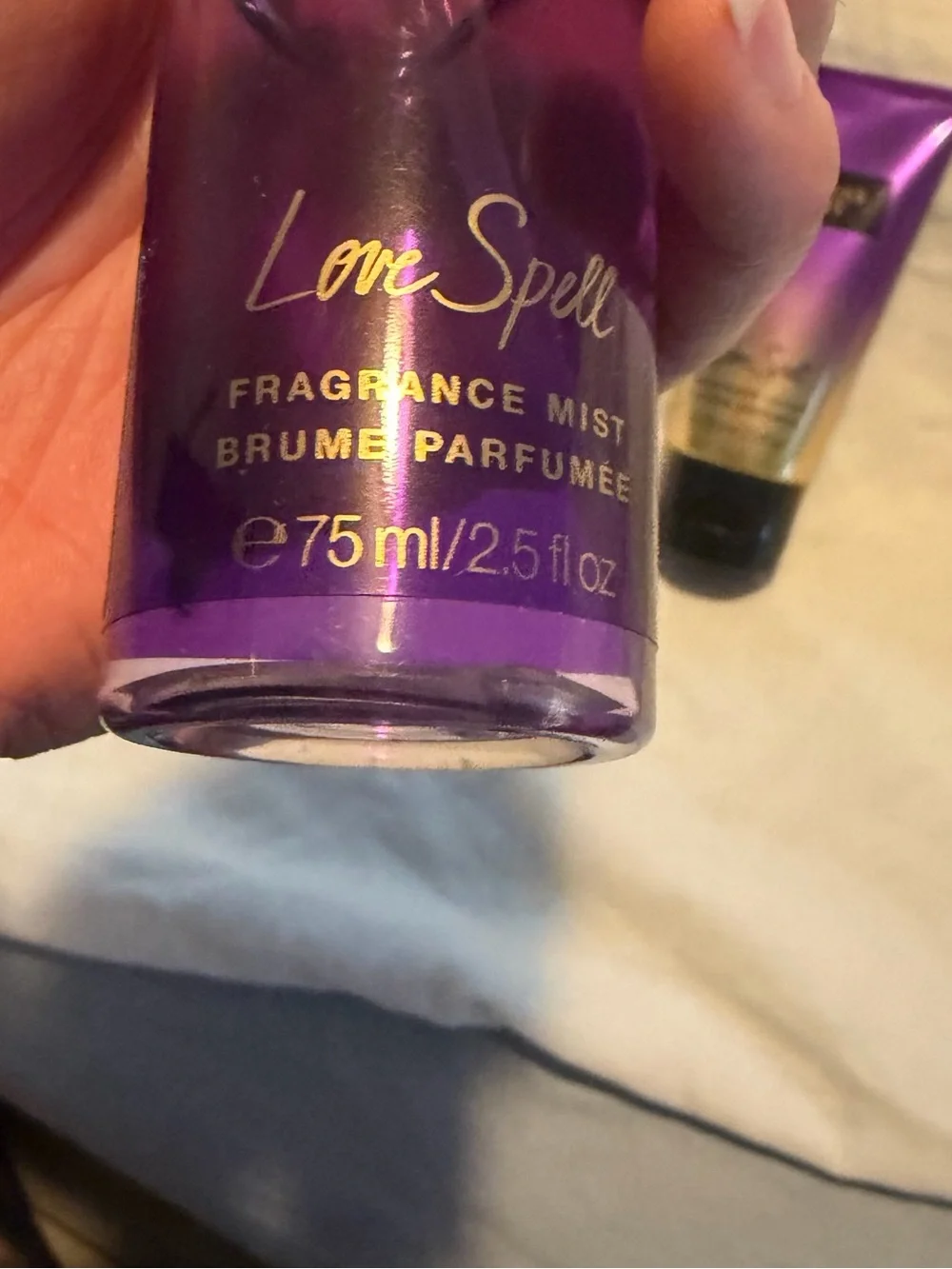 Nu Victoria's Secret Love Spell fragrance and lotion body mist 2.5oz gift